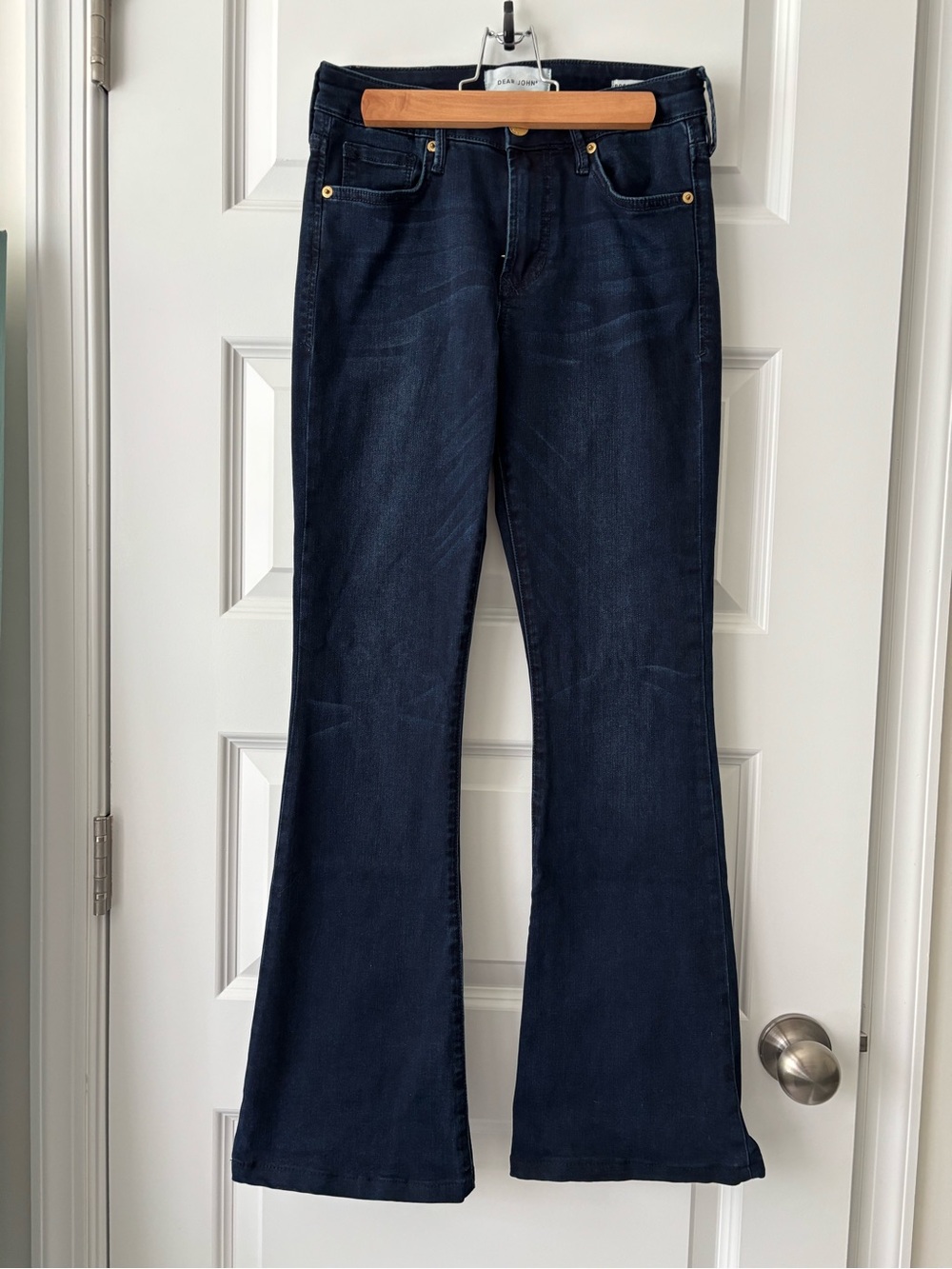 Dear John Size 24 Rosa Flare Dark Blue Jeans